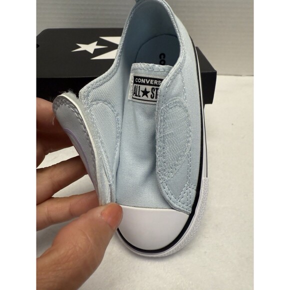 New Converse Chuck Taylor All Star Heart Slip-Ons Size 5  Baby/Toddler - Picture 7 of 12